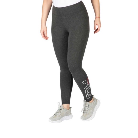 HIGH WAISTED FILA LEGGINGS - Picture 1 of 3
